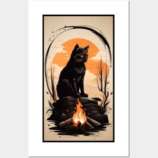 Shadow cat Posters and Art